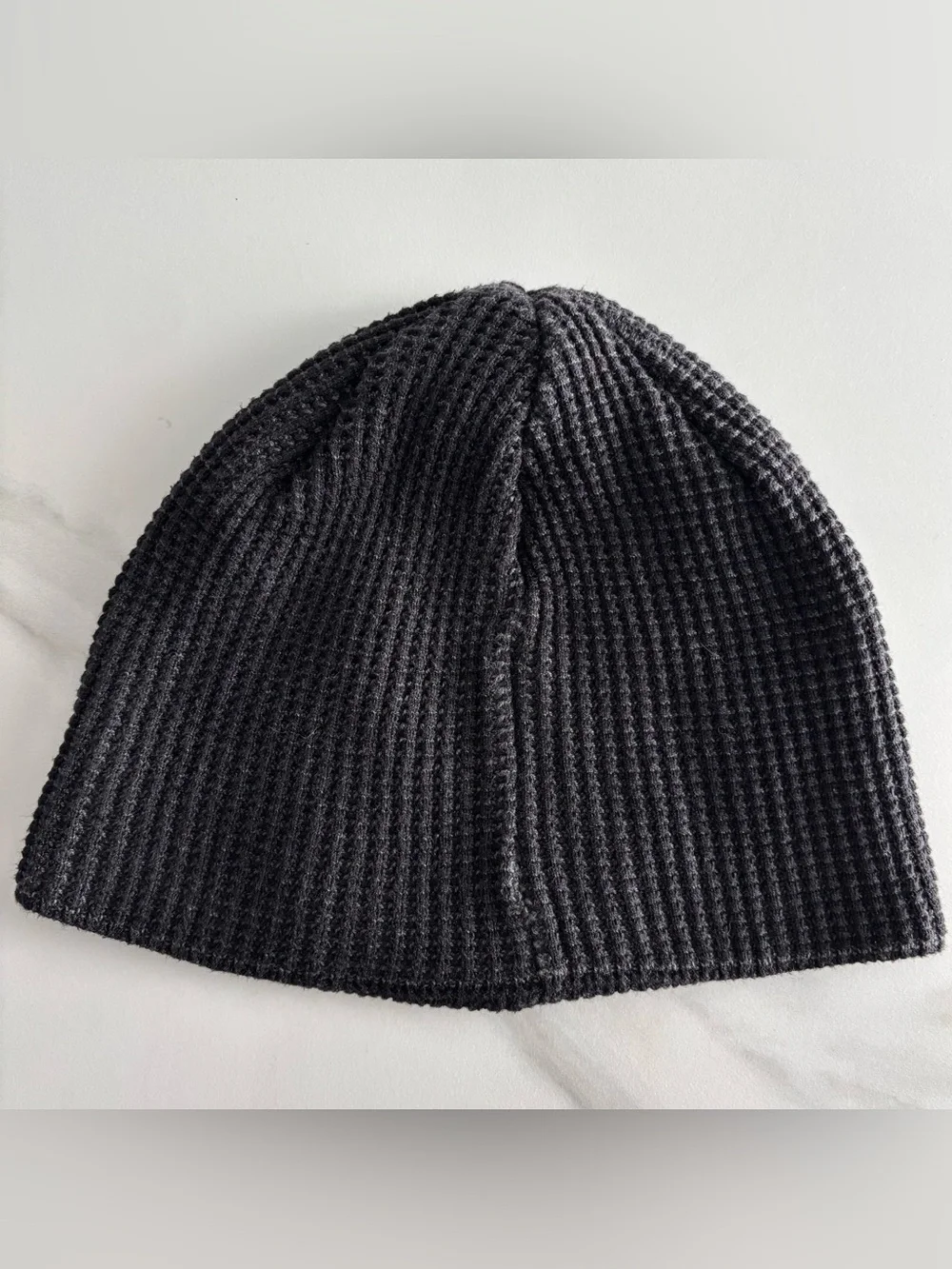 Harley-Davidson Black Waffle Knit Beanie with Embroidered Logo